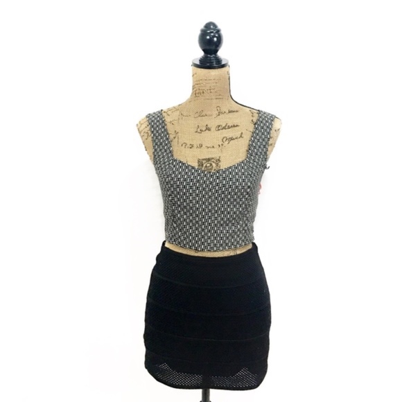 Forever 21 Dresses & Skirts - Forever 21 mesh bandage mini skirt